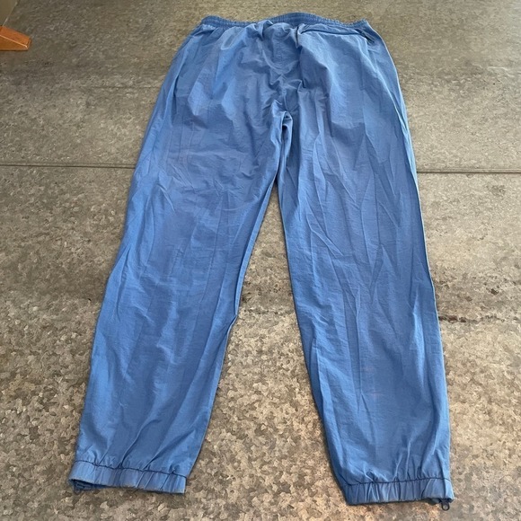 Vintage Izod Lacoste Windbreaker Jogger Pants Mens XL Blue Baggy 90s MC Hammer - Picture 11 of 16